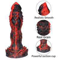 Nouveau énorme monstre extraterrestre gode Anal Plug ventouse en Silicone souple grand dilatateur d'anus épineux jouets sexuels de la Prostate pour homme femme