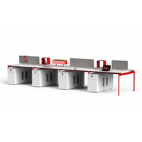 Nuova Scrivania Direzionale a L dal Design Moderno per Ufficio Commerciale, Scrivania Bianca per Manager
