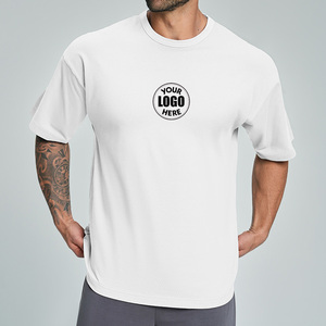 Camiseta Ecológica 100% Algodón Orgánico para Hombre, Deportiva, Suave al Tacto, Holgada, Lisa, 200gsm - Product Image 1
