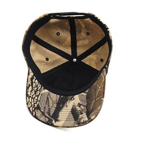 कस्टम कढ़ाई फ्रंट लोगो के साथ कैमो 5 पैनल स्नैपबैक हैट फ्लैट ब्रिम - Product Image 6