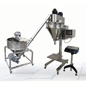 New Dispenser Salt Scrub Auger Screw Filling Machine