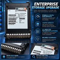 Pour HPE Samsung PM1733 1.92TB Enterprise SSD, U.3 NVMe PCIe Gen4 Disque SSD Modèle : MZ-XLR1T90