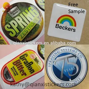 Autocollants en résine époxy transparente, prix bon marché, échantillon gratuit - Product Image 4