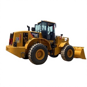 Chargeuse sur pneus d'occasion CAT 966H, 9 tonnes, équipement de construction robuste jaune avec pompe hydraulique MOOG et moteur Caterpillar - Product Image 1