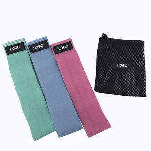 Ensemble de bandes de résistance-Bandes d'exercice Booty & Legs, bandes extensibles en tissu anti-dérapant pour femmes/hommes <span class=keywords><strong>à</strong></span> <span class=keywords><strong>la</strong></span> <span class=keywords><strong>maison</strong></span> Fitness ou Gym-3 niveaux - Product Image 1