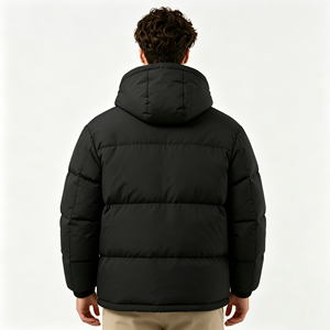 <span class=keywords><strong>Doudoune</strong></span> Homme de Haute Qualité, Manteau d'Hiver en Duvet d'Extérieur avec Capuche Ajustable et Fermeture Éclair Intégrale - Product Image 6