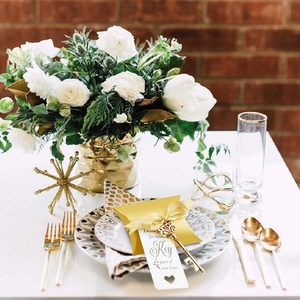 10 Sets de Abridores de Botellas con Llave Vintage, Recuerdo de Boda, Cajas de Regalo con Etiqueta de Agradecimiento, Tarjeta de Invitación y Cinta de Satén para Invitados - Product Image 2