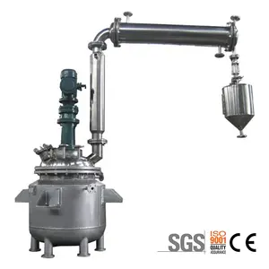 Resin reactor for hot melt adhesive