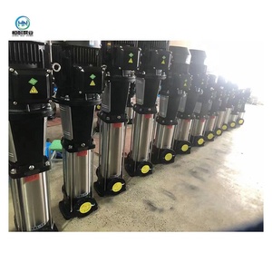 Bomba centrífuga vertical multietapa sumergible rotativa de alta elevación de 0.55 KW para suministro de agua con alta presión y tubería de suministro de agua de alta elevación - Product Image 4
