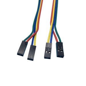 Maßgefertigte Jumper-Kabel-Kabelbäume Dupont Breadboard-Kabel 2,54mm 1/2/4-Pin Stecker Männlich Weiblich Jumper-Kabel - Product Image 5