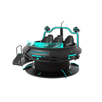 Simulateur de jeu VR 9D Metaverse, capsule 9D à 5 places, fauteuil de cinéma 9D pour parc d'attractions