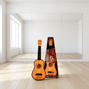 Guitarra de Juguete Educativa de Madera, Mini Guitarra Española para Práctica Infantil y Actuaciones en Escenario - Product Image 6
