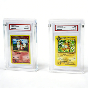 Étui de présentation transparent en acrylique premium pour <span class=keywords><strong>cartes</strong></span> gradées <span class=keywords><strong>PSA</strong></span> avec couvercle magnétique et protection UV pour <span class=keywords><strong>cartes</strong></span> <span class=keywords><strong>Pokemon</strong></span> Slab - Product Image 3