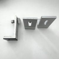 Supports de fixation en L robustes pour panneaux solaires, pour applications photovoltaïques industrielles sur toiture