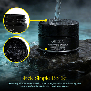 QBEKA <span class=keywords><strong>Cire</strong></span> et pâte coiffante bio à tenue forte anti-frisottis pour cheveux courts à mi-longs - Product Image 3