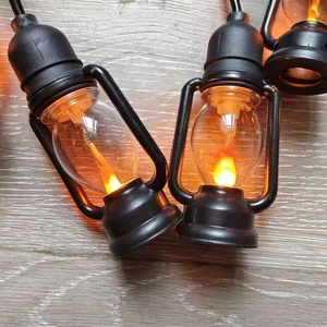 Guirnalda de luces LED S14 para patio de hadas personalizada, Bombilla de llama para fiesta, jardín, bombillas Vintage decorativas para exteriores, Navidad IP44 - Product Image 4