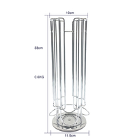 Capsules de café type Dolce Gusto, support en métal, placage de pièces, rangement de dosettes, vente en gros