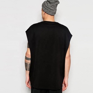 Maxgarment Chất Lượng Cao Thời Trang Bán Buôn Trùm đầu Không Tay Mens T Áo Sơ Mi Đồng Bằng T Áo Sơ Mi Thổ Nhĩ Kỳ Bán Buôn Cho Nam Giới - Product Image 2