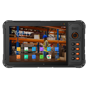 Tablette industrielle robuste, Android <span class=keywords><strong>9</strong></span>, processeur octa-core, 8 pouces, FHD, Wi-Fi, 4G, NFC, IP67, avec lecteur de codes-barres - Product Image 1