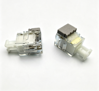 Interrupteur à bouton-poussoir momentané KAN-41-11 0.5A 14V IP67 en plastique pour appareils électroniques industriels et électroménagers marche/arrêt 25T85 4-6N