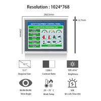 BOE PV121X0M-N10 12,1 Zoll 1024*768 XGA 500 Nits 20-Pin LVDS LCD-Module für Sicherheitsausrüstung Bedienfelder