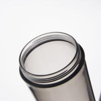 Bouteille d'eau Longstar personnalisable 260 ml sans BPA, anti-fuite, écologique, minimaliste, avec infuseur à thé, pour les sports de plein air et les voyages