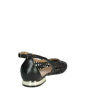Bailarinas Gioseppo para Mujer, Zapatos Planos Negros con Punta en Pico y Correa en el Tobillo - Product Image 3