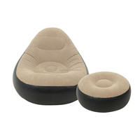 Fauteuil Gonflable Confortable et Léger avec Repose-Pieds pour Camping en Plein Air – Vente Directe Usine OEM