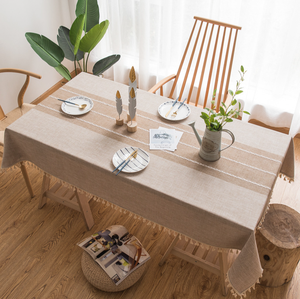 <span class=keywords><strong>Mantel</strong></span> <span class=keywords><strong>de</strong></span> estilo nórdico para el hogar, 60% algodón, 5% Lino, 25% poliéster, con estampado mezclado, mesa <span class=keywords><strong>de</strong></span> comedor para mesa <span class=keywords><strong>de</strong></span> centro y, para <span class=keywords><strong>Navidad</strong></span> - Product Image 5