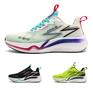 Chaussures de course pour hommes 2026 Nouvelles baskets légères et respirantes en maille avec semelle intérieure amortissante et semelle extérieure antidérapante pour marathon, jogging et salle de sport - Product Image 2