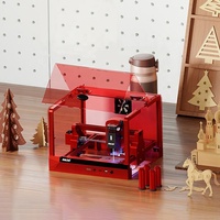 Machine de gravure et de découpe laser DAJA A7 Mini Pro 10W, imprimante laser à couverture complète pour bois, métal, cuir, plastique, papier, MDF, verre, bricolage