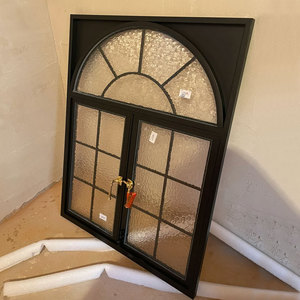 Fenêtre à battant en <span class=keywords><strong>bois</strong></span> et aluminium de style moderne vintage, à ouverture vers l'extérieur, insonorisée, à isolation thermique, de style européen, coulissante - Product Image 1