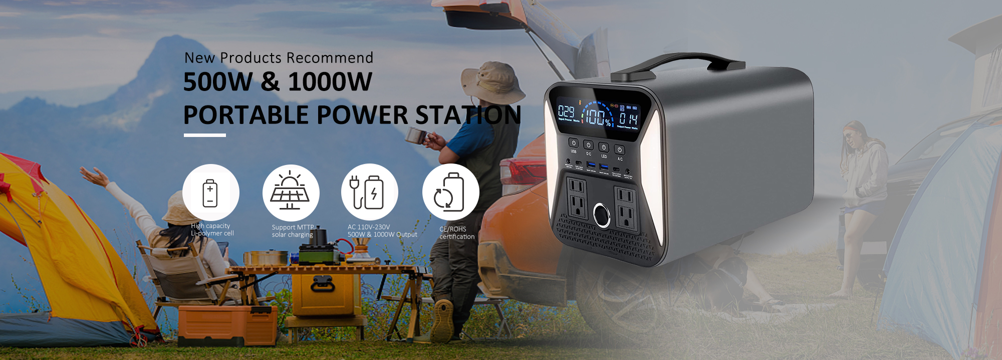 ANVOLAN XP-551 Portable Power Station