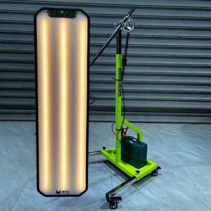 ชุดเครื่องมือซ่อมรอยบุ๋ม<span class=keywords><strong>รถ</strong></span>ยนต์ระดับมืออาชีพ ไฟ LED สองสี 6 ดวง ปรับได้ หมุนได้ 360 องศา ไฟตรวจสอบล้อทำจากสแตนเลส - Product Image 3