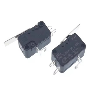 Microinterruptor ZF D45X Cherry de alta corriente 16A, normalmente abierto, normalmente cerrado, con maneta recta de 26.7mm - Product Image 2
