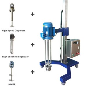 Homogénéisateur émulsifiant à cisaillement élevé en acier inoxydable pour cosmétiques, mélangeur à cisaillement élevé, machine d'homogénéisation - Product Image 5