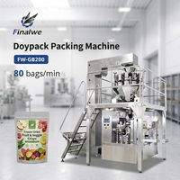 Machine d'emballage automatique de sachets verticaux à haute efficacité Finalwe pour l'alimentation en poudre