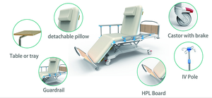 Cama reclinable para uso hospitalario, sillón Manual médico para pacientes, aprobado por la ISO, gran oferta - Product Image 4