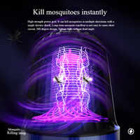 Lampe Anti-Moustiques Portable Personnalisable pour Maison, Silencieuse et Efficace, Piège à Insectes