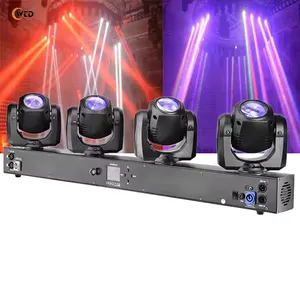 DMX Controller 4*32W 4In1 RGBW LED Mini SKY Moving Head Bar Beam Light For KTV Concert