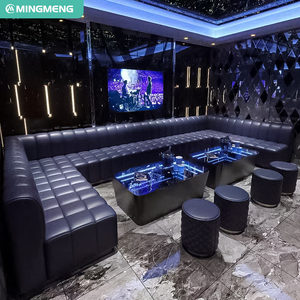 <span class=keywords><strong>Cool</strong></span> Nightclub Table Furniture LED Cube Table and Sofa Set para bares Cafeterías Restaurantes KTVs Nightclubs Cafés - Product Image 6