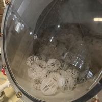 Tour de Lavage par Pulvérisation en PP pour Gaz Corrosifs, Épurateur Humide Intégré pour la Purification des Fumées Acides et Alcalines