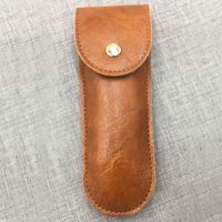 Étui de ceinture en cuir de haute qualité pour couteau pliant, outil, lampe de poche, pour la chasse, le camping et les activités de plein air