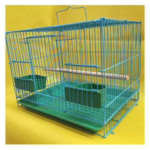 Fil de fer en gros, rose, bleu, blanc. Petites cages pour oiseaux et perroquets. Grandes cages à oiseaux d'extérieur à vendre. <span class=keywords><strong>Maison</strong></span> pour animaux de compagnie. - Product Image 5