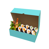 Contenedor de Sushi Personalizado para Llevar, Caja de Comida para Llevar, Caja Bento para Sushi, Caja de Sushi Japonesa