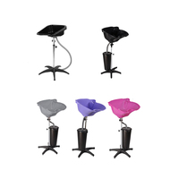 Bol de shampoing Portable pour Salon et barbier, bassin Mobile de beauté, avec tuyau de vidange et robinet, vente en gros, ml