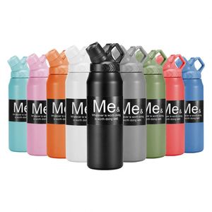 Bouteille isotherme Space 750ml 950ml en acier inoxydable 304 grande capacité pour les voyages en plein air, le sport et le camping - Product Image 6