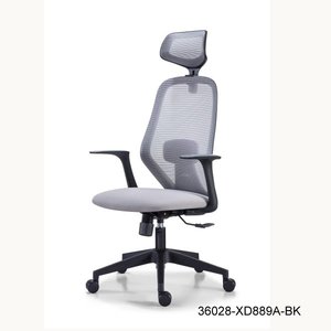 modern and comfortable office mesh <b>chair</b> 36208-XD889A-BK/GY - Product Image 3