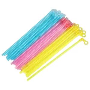 Stik lentera plastik gantung anak-anak warna-warni untuk lentera gantung luar ruangan
