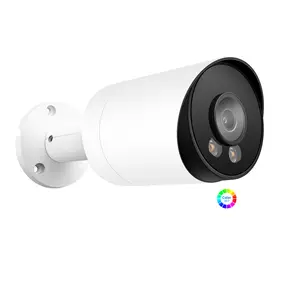 Popular HIK Protocol 8MP POE 4K Full Color Bullet IP Camera Built-in Mic Support Human Body/Vehicle Detection